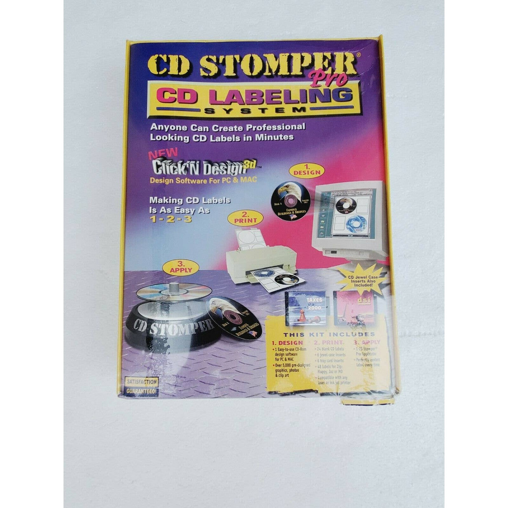 CD Stomper Pro CD Labelling System Software
